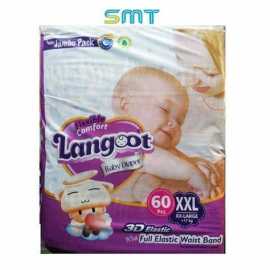 Langoot Baby Diaper Size-6 XXL +17 kg - Pack Of 60 Pcs