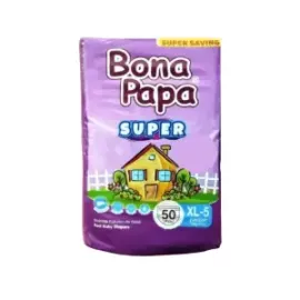 Bona Papa SUPER Baby Diaper XL Size - 50pcs Pack (MagicTape)