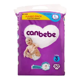 Canbebe Jumbo Mini No. 2, 3-6 KG 72-Pack