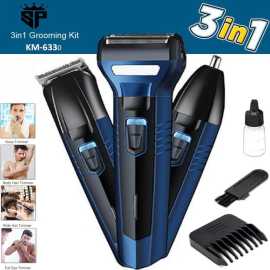 Sp Dealz 3 In 1 Rechargeble Km-6330 Trimming And Grooming Set