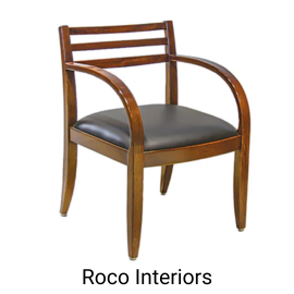 Guest Visitor Office Chair - Brown