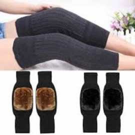 Knee Brace Thermal Winter Sleeves Long Warm - 1-Pair