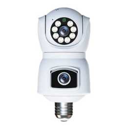 4k Wireless Wifi Dual-lens Security Camera With 3mp Lens