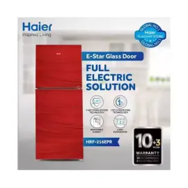 Haier HRF-216 EPR-EPB-EPC Refrigerator 7 Cubic Feet