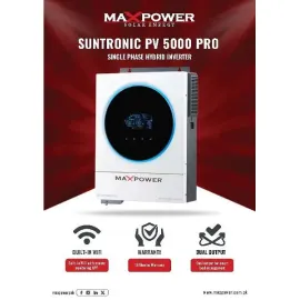 MaxPower Suntronic PV 5000 Pro 4Kw Solar hybrid inverter