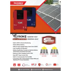 Inverex Veyron II Premium- 2.5 Kw -24V Mppt Solar Inverter