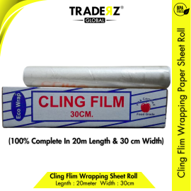 20 meter Cling Film Foil Sheet Original Food Wrap