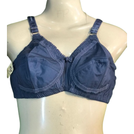 Premium Cotton Comfort Minimizer Bra - Blue