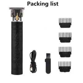 Vintage Dragon T9 Plastic Rechargeable Electric Hair Clipper