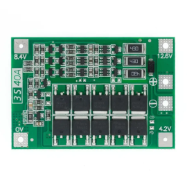 BMS 3S 40A 18650 BMS Lithium Battery Protection Enhanced Module 40A
