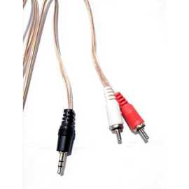 Mobile To Buffer Rca Male Stereo Cable 1.5M