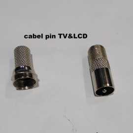 Tv Pin Cable With Rg6 Connector Led Cable Pin Steel