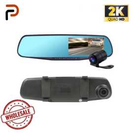 Car Dvr Mirror Dual Camera Front & Back 1080p Car Camera