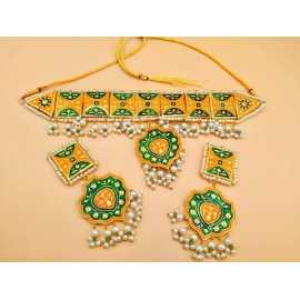 Necklace Set For Women By Ornaments - yellow