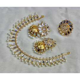 Fine Quality New Indian Style Necklace Set For Women By Ornaments