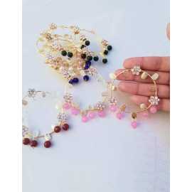 Ornaments Hoop Collection New In Trend Design Earrings