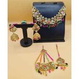 New Indian Style Traditional Jewelery Set For Girls By Ornaments