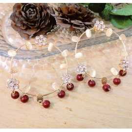 New Ornaments Collection New In Trend Design Earrings