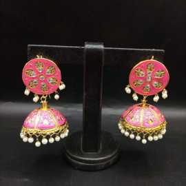 New Design  Indian Jaipuri Design Earrings For Women