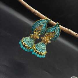 Sky Cooper Drop Jhumki Bohemian Design Jhumki Earrings New Collection For Women