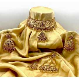 bridal kundan jewelry set For Women
