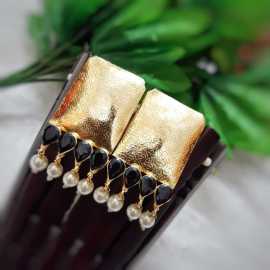 Beautiful Ornaments Collection Trendy Design Tops Earrings For Women