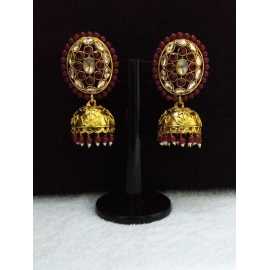 Amazing Golden Fancy Trendy Design Earrings For Women