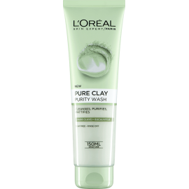 L'OREAL Paris Skin Expert Pure Clay Gel Wash 150ml UK