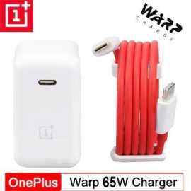 Warp Charger Power Adapter With Type-C for all One Plus Model - 65W