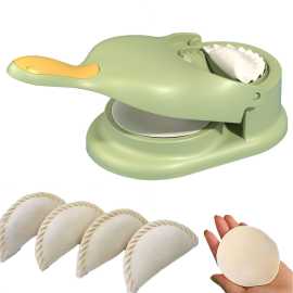 Momos Making, 2 In 1 Dumpling Maker Mould Machine 1-Piece
