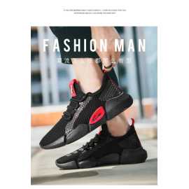 New Fashion Men's Casual Shoes - Black Color