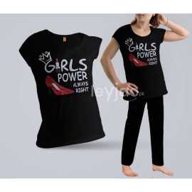 New Beautiful And Comfortable Ladies Night Suit - Girls Power