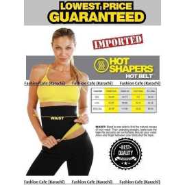 Women Hot Shaper Belt For Waist Slimming - Black