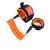Latest New Child Wrist Reins Baby Wrist Strap For Anti Lost - ORANGE