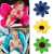 Foldable Flower Bathtub for Baby Sink Shower Flower Cushion Mat Sunflower - Multi