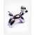 Red Violet Balloon Doggy Coin Bank