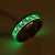 Powerful Magic Chinese Dragon Luminous Glowing in the Dark Ring Stainless Steel Men Women Boy Fluorescent Jewelry Gift