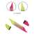 Double Sided 2 in 1 Highlighter Neon Liner For Office School - 1 Piece