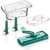 Fusion Genius Vegetable Grater Peeler & Slicer Set