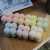 7 PCs, Ranibow Bloom Bubble Candles Set,  Bubble Candles