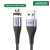 UGREEN Magnetic 3A USB Micro Fast Charging Cable Black