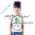 New Customized Name Printed  Kids Polyester T Shirt (White)