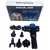 Deep Tissue Massager Imported 5 Massage Heads Rotary Switch Facial Gun