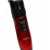 Kemei Electric Rechargeable Hair And Beard Trimmer - Red And Black