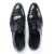 Amani Boston Oxford Leather Shoes For Men - Black