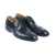 Amani Rumi Derby Leather Shoes For Men - Black