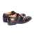 Amani Sau Paulo Double Monkstrap Leather Shoes For Men