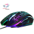 CZF Boutique T6 3200 DPI 7 Color Gaming Mouse - Black