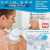 5 In 1 Electric Shower Brush Spin Spa Multi-Functional Long Handle Bath Scrubber