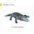 Crocodile Toy Remote Control Walking Alligator With Lights And Sound Effects